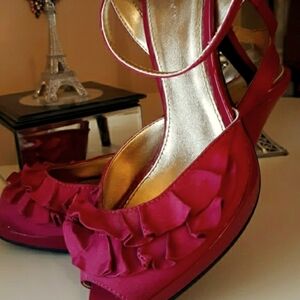 Ruffle Front Pink Beauties